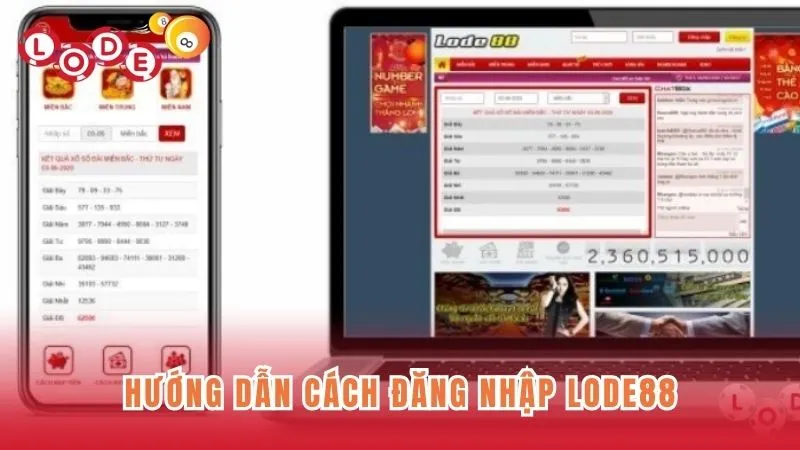 Đăng nhập Lode88 nhanh chóng với vài bước